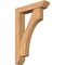 Ekena Millwork Westlake Slat Smooth Bracket w/ Offset Brace, Western Red Cedar, 5 1/2"W x 24"D x 36"H BKT0604X24X36WTL06SWR - alternate 1